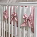 Set lenjerie Patut Copii Bebe 8 piese Classic Roz (7)